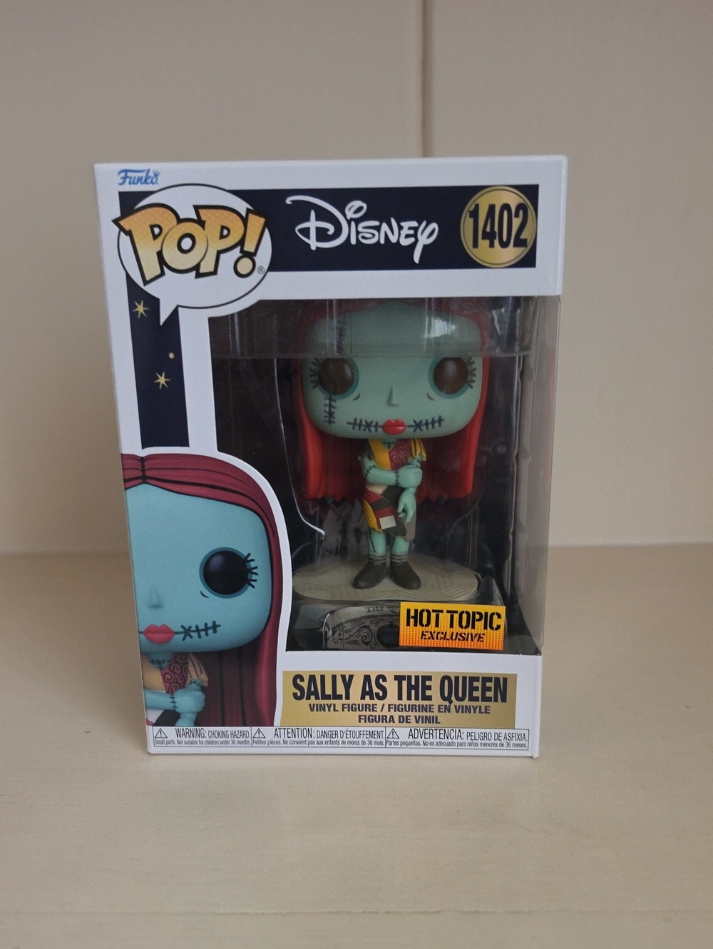Funko Sally as The Queen Vinyl Figure - Green & Red